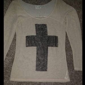 Vintage cross shirt